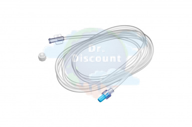 Линии инфузионные Low Pressure Extension Line - внутренний диаметр 2,5 мм, внешний диаметр 4,1 мм, длиной 10 см., DEHF Free, luer Lock/luer Lock (для манифолдов) (50 шт/уп.)