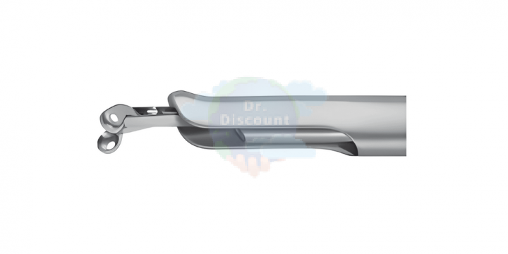 Щипцы ложковидные (эндоскоп снизу)